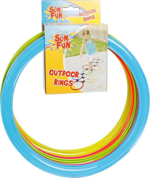 Immagine prodotto Anelli sportivi e da gioco Sun Fun 27 cm, 10 pezzi.