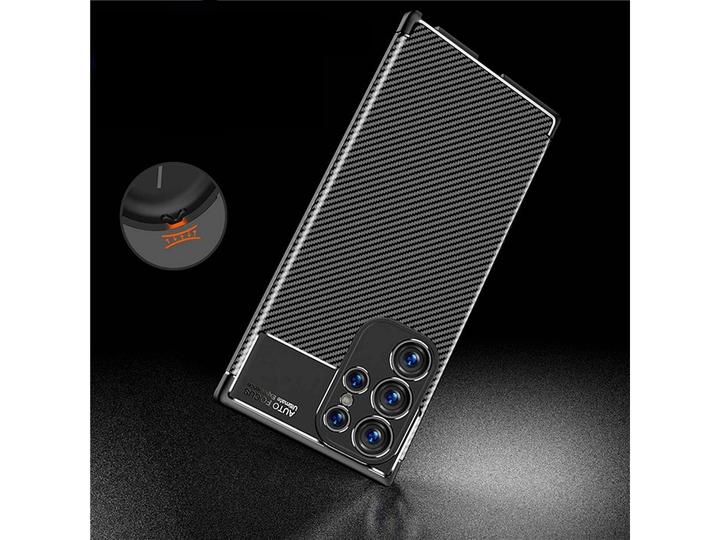 Actual product image Screenguard Carbon Design Case (Samsung Galaxy S24 Ultra)