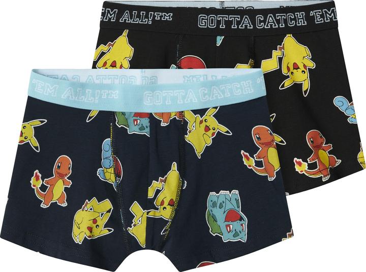 Immagine prodotto Name it Nkmasgar Pokemon 2p Boxer Noos Sky (134, 140, Confezione da 2)