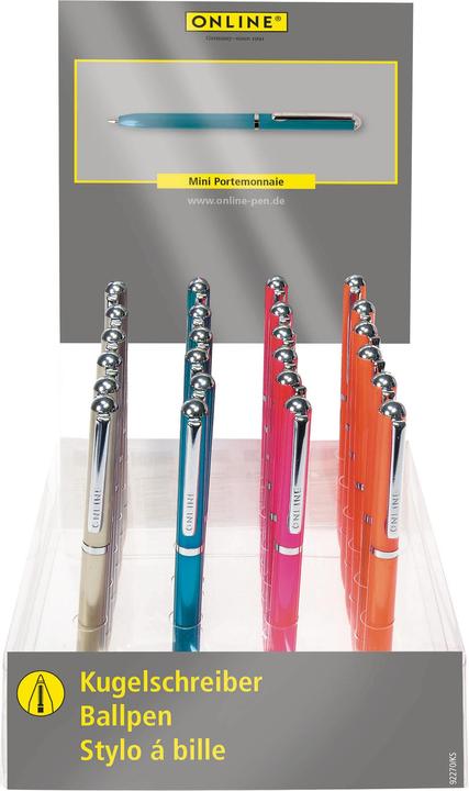 Produktbild Online Kugelschreiber (Mehrfarbig, 24 x)