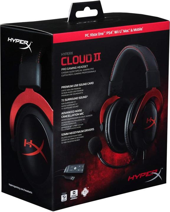 Actual product image HyperX Cloud II (Cable)