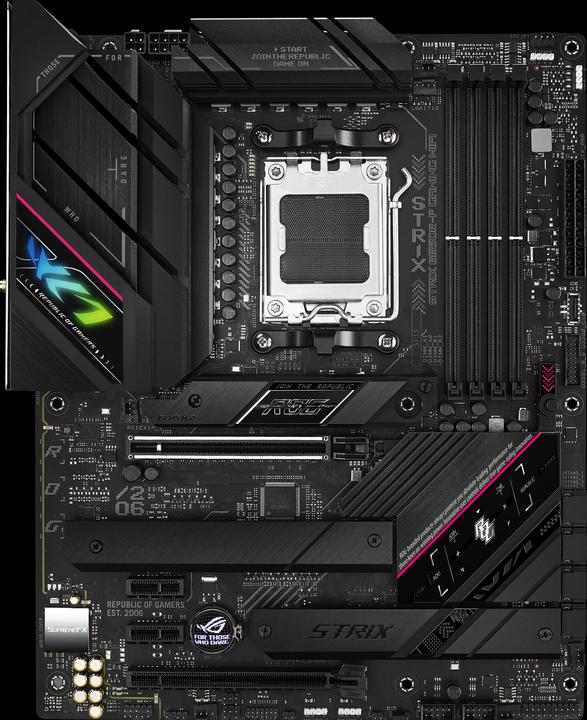 Produktbild ASUS ROG STRIX B650E-F GAMING WIFI (AM5, AMD B650E, ATX)