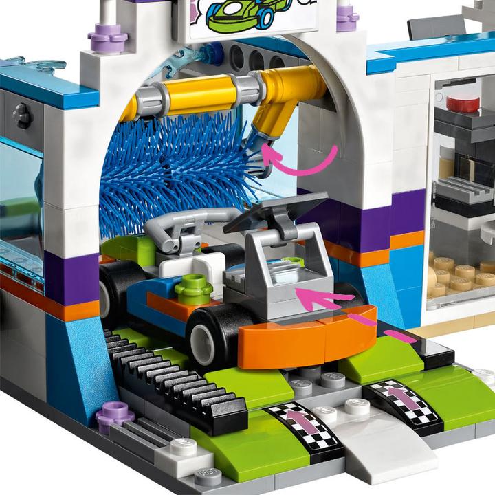 Actual product image LEGO car wash (41350, LEGO Friends)