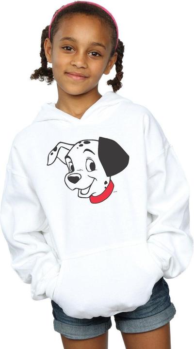 Actual product image Disney Girls 101 Dalmatians Dalmatian Head Hoodie (140, 146)
