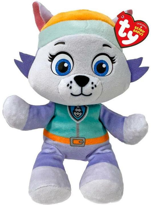 Productafbeelding Ty Pluche Paw Patrol Everest 20 cm, paars, grijs (20 cm)