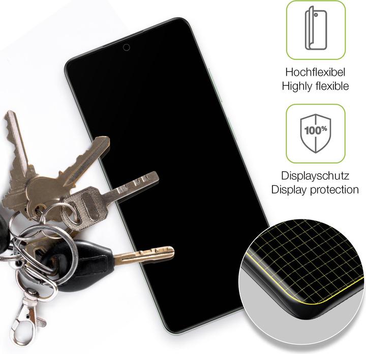 Produktbild Dipos Full Cover Schutzfolie Matt (1 Stück, Xiaomi Redmi 12 5G)