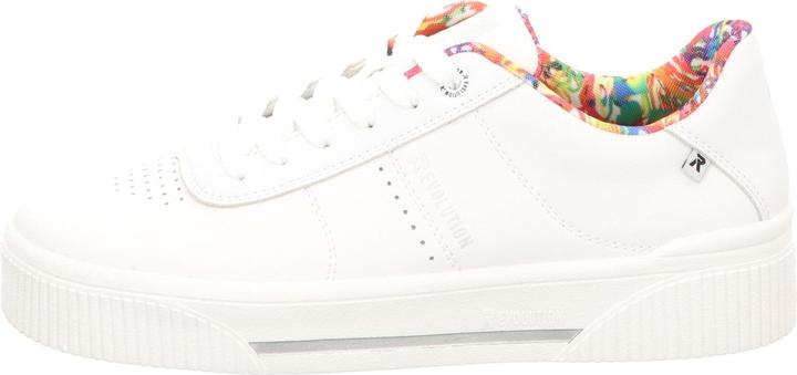 Actual product image Rieker EVOLUTION ladies lace-up shoes sporty rubber sole white (40)