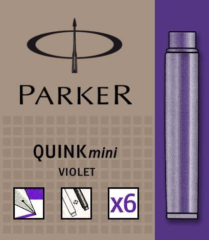 Produktbild Parker Pen Quink Mini (Füllertinte, Violett)