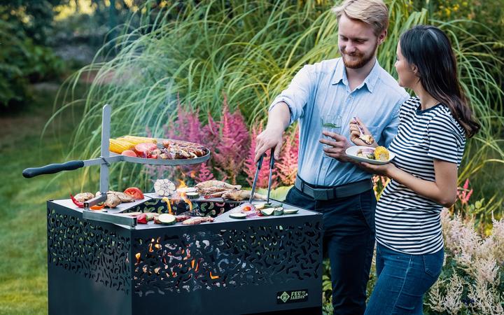 Actual product image Feu du Jardin Grill grate round