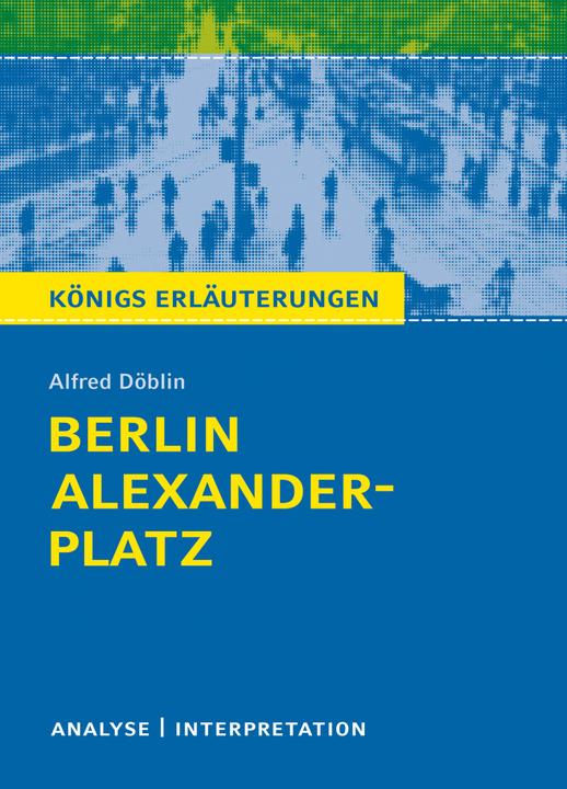 Immagine prodotto Alfred Döblin: Berlin Alexanderplatz (Tedesco, Alfred Döblin, 2013)