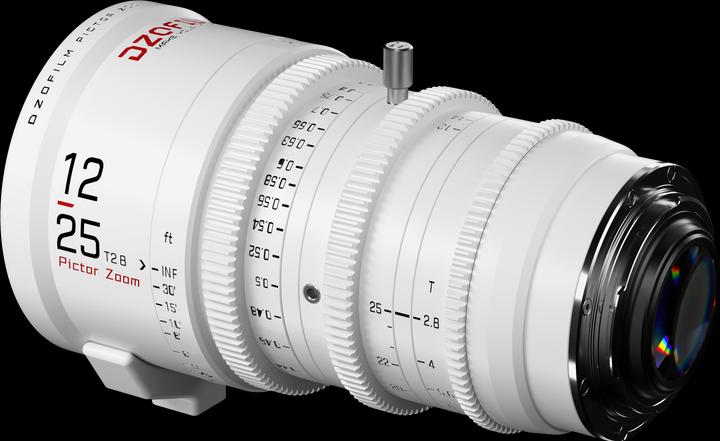 Actual product image Dzofilm Pictor Zoom 12-25 T2.8 White for PL/EF Mount (S35) (PL, full size)