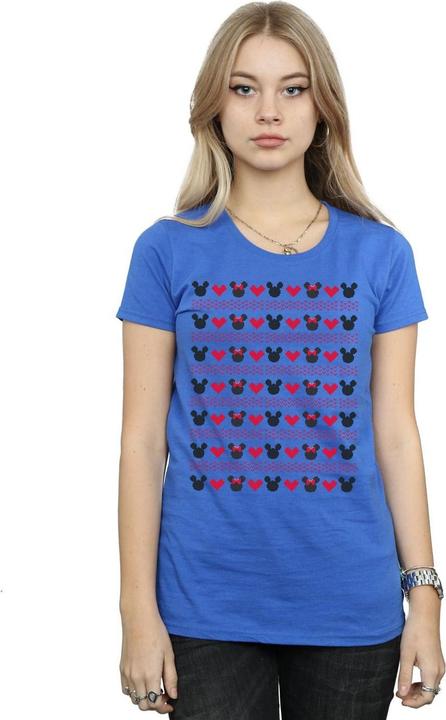 Produktbild Disney Mickey And Minnie Christmas Hearts TShirt (L)