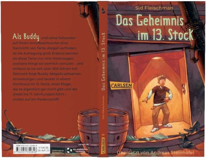 Actual product image Das Geheimnis im 13. Stock (German, Sid Fleischman, 2006)