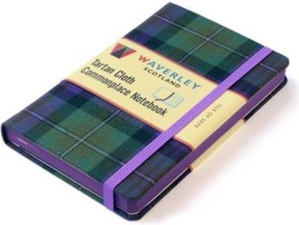 Image du produit Isle of Skye Tartan : Waverley Scotland Large Tartan Cloth Commonplace Notebook (Couverture rigide)