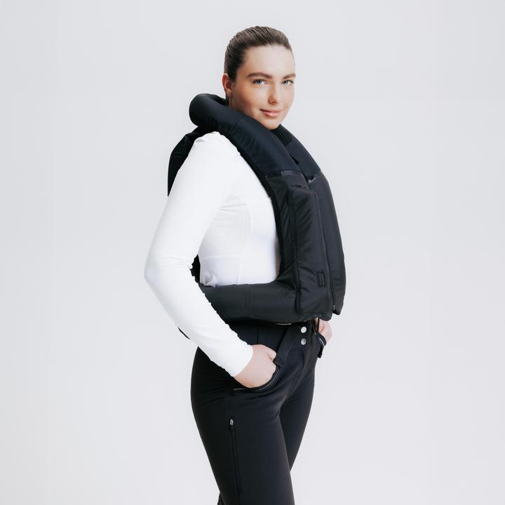 Actual product image Caperlan Riding waistcoat Airbag ladies/men black (S)