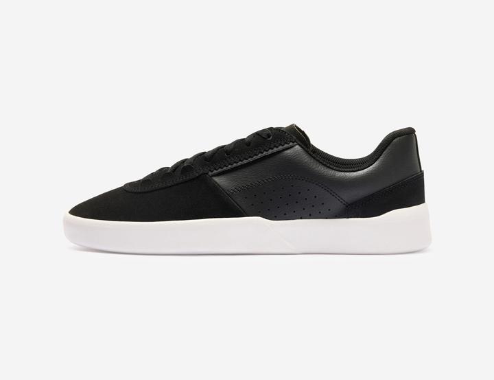 Oxelo Skateschuhe Damen/Herren niedrig Cupsole - Crush 500 schwarz/weiss