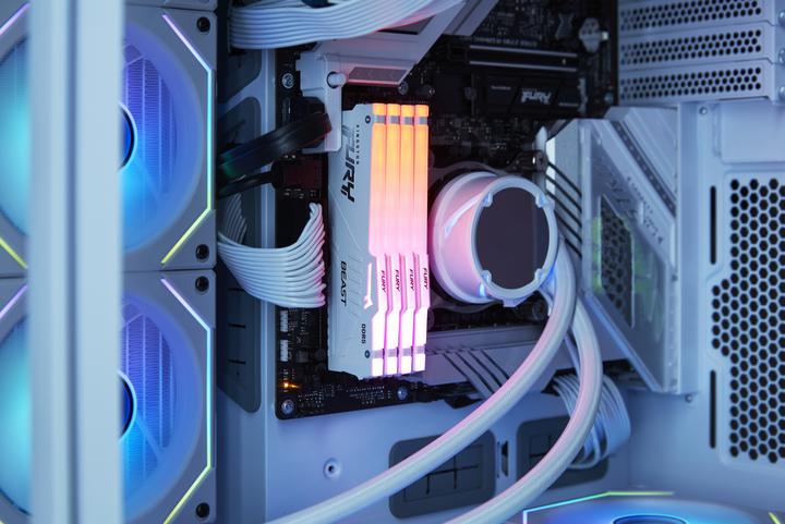 Produktbild Kingston Fury Beast RGB (2 x 16GB, 6400 MHz, DDR5-RAM, DIMM)