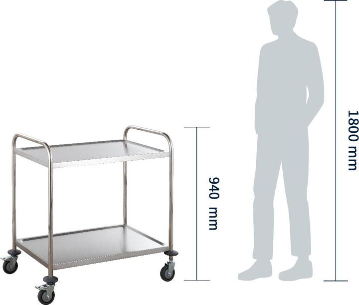 Image du produit Gastro Hero Chariot de service et de transport Basic