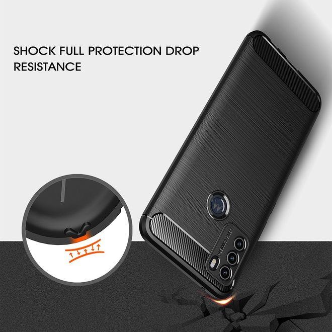 Image du produit MU Style Série Softcase TPU en fibre de carbone (Motorola Moto G50)