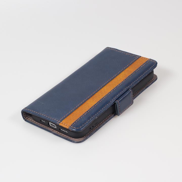 Immagine prodotto PhoneLook Custodia in pelle con portafogli a scorrimento con strisce e portacarte (Apple iPhone 16e)