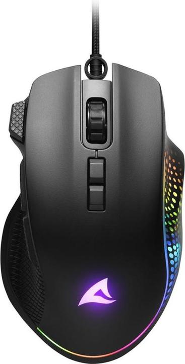 Actual product image Sharkoon SHARK Force 3 black OPT U (Cable)