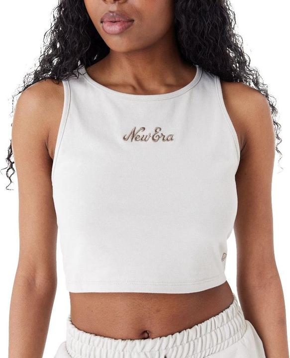 Produktbild New Era Ladies Cropped Tank Top stone beige - M (M)