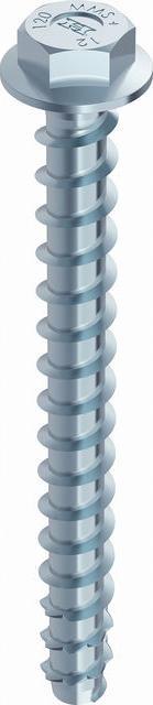 Produktbild Heco MULTI MONTI plus SS Schraubanker 6,0 x 60 mm 100 Stück ( 48385 ) Betonschraube, Sechskantkopf (100 Schrauben pro Stück)