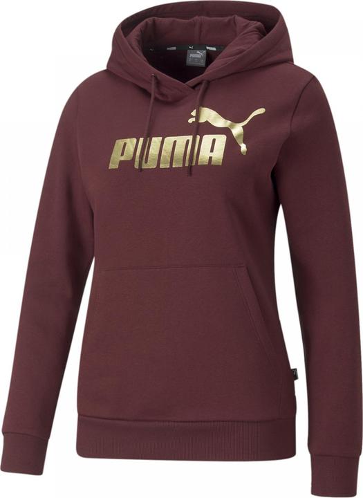 Actual product image Puma ESS+ Metallic Logo Hoodie (XS)
