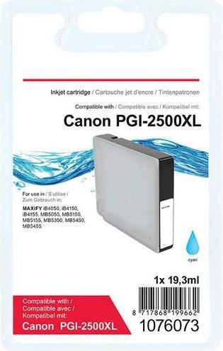 Actual product image Office Depot Ink Cartridge PGI-2500 Compatible PGI-2500 Cyan