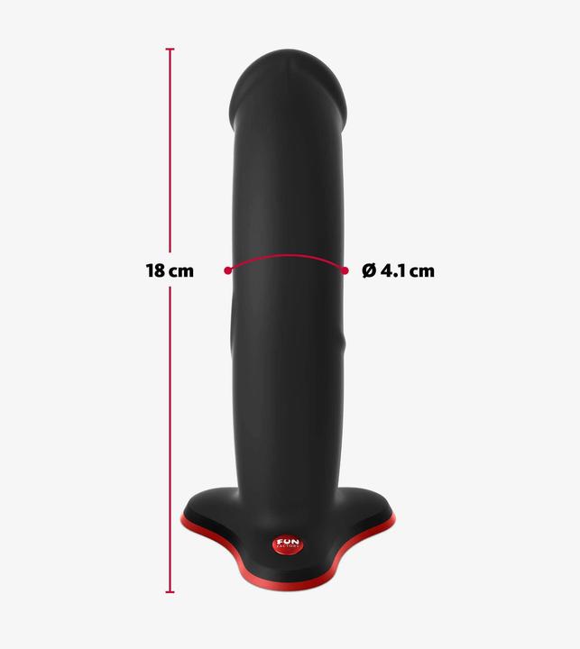 Actual product image Fun Factory - The Boss Realistic Dildo Black