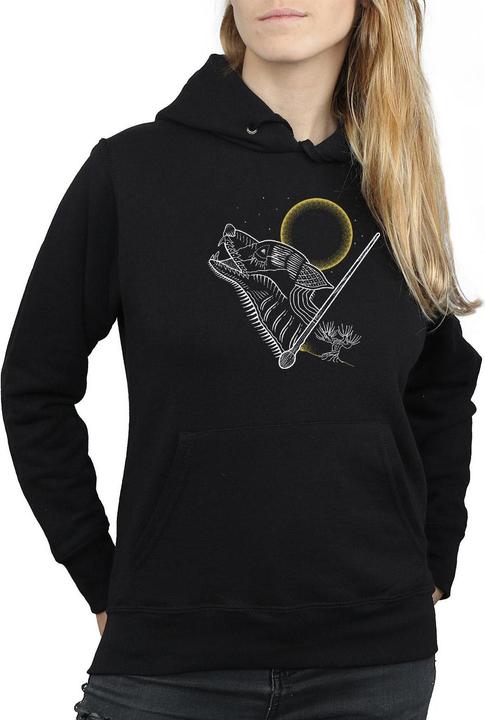 Produktbild Werewolf Line Art Kapuzenpullover (L)