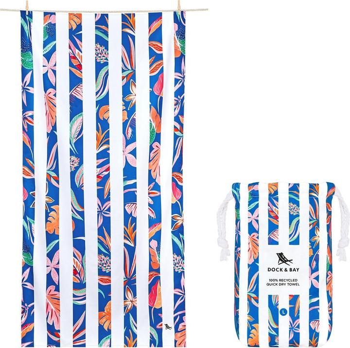 Nährwerte und Zutaten Dock & Bay Flower Power L (90 x 160 cm)