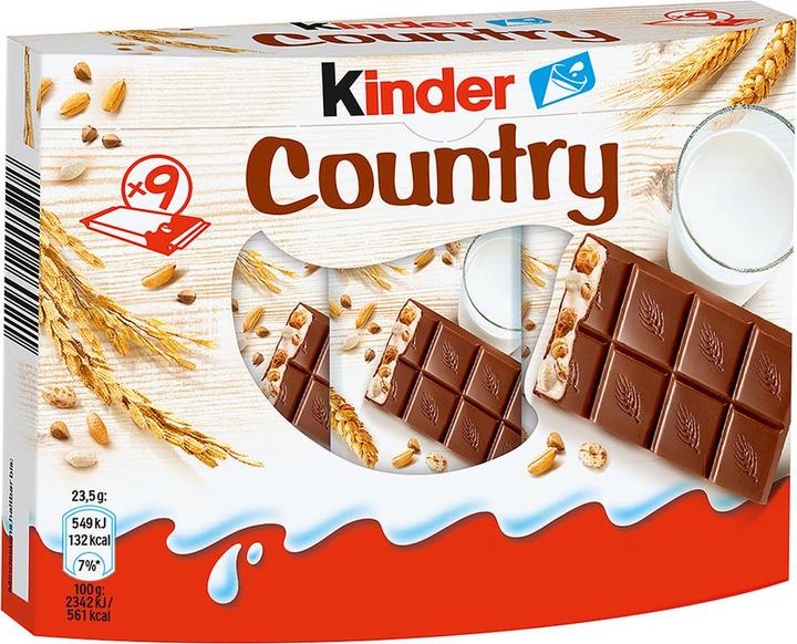 Produktbild Kinder Country (211 g)
