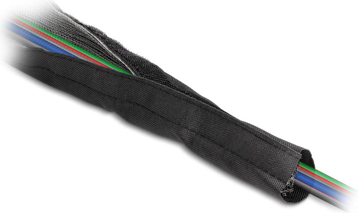Image du produit Delock Gaine tressée CEM avec velcro (Gaines pour câbles, 100 cm)