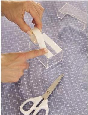 Actual product image tesa Powerbond TRANSPARENT double-sided mounting tape (19 mm)
