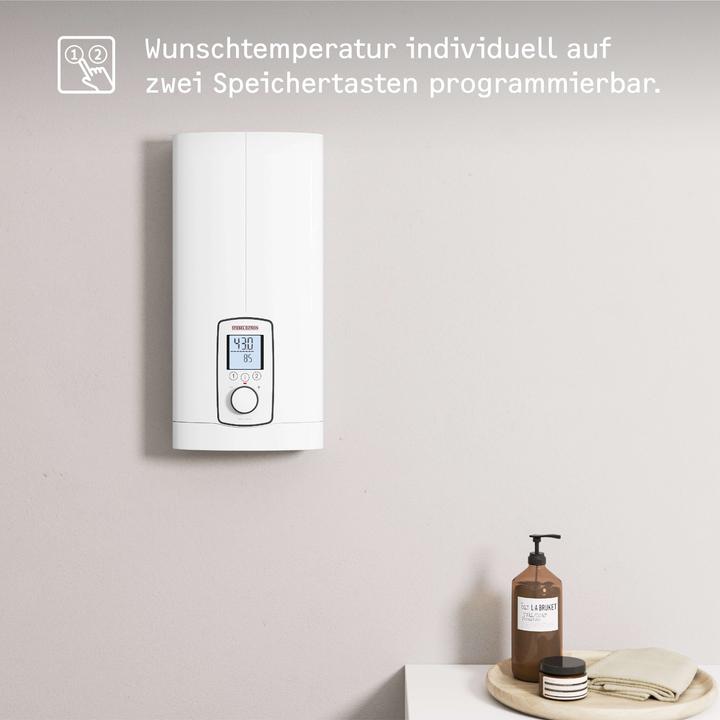Immagine prodotto Stiebel Eltron DHE 27 kW Scaldabagno istantaneo completamente elettronico, sempre preciso al grado grazie alla