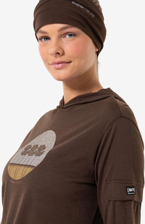Immagine prodotto Super Natural Women's Tulips Light Print Hoodie (L)