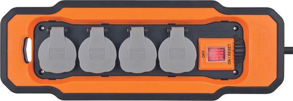 Produktbild Brennenstuhl Stromverteiler (4 x, 3-Polig)
