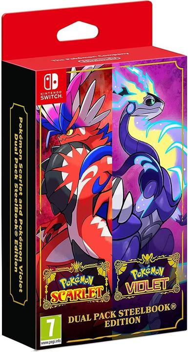 Produktbild Nintendo Pokémon Karmesin und Pokémon Purpur Doppelpack-Edition + Steelbook (Switch, DE)