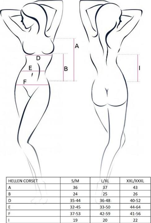 Image du produit Passion porte-jarretelles avec bonnets en dentelle plus tanga (S, M)