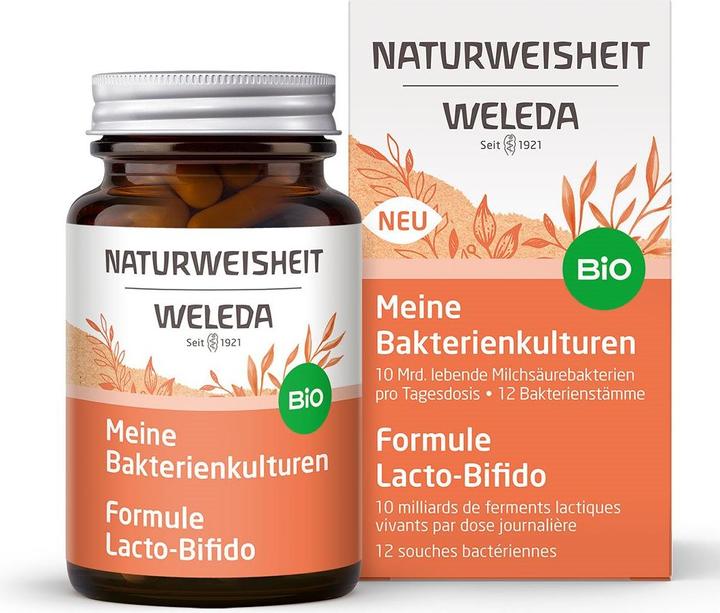 Produktbild Weleda Naturweisheit Kaps Meine Bakterienkulturen Glas 40 Stk (40 Stück, Kapseln, 122 g)