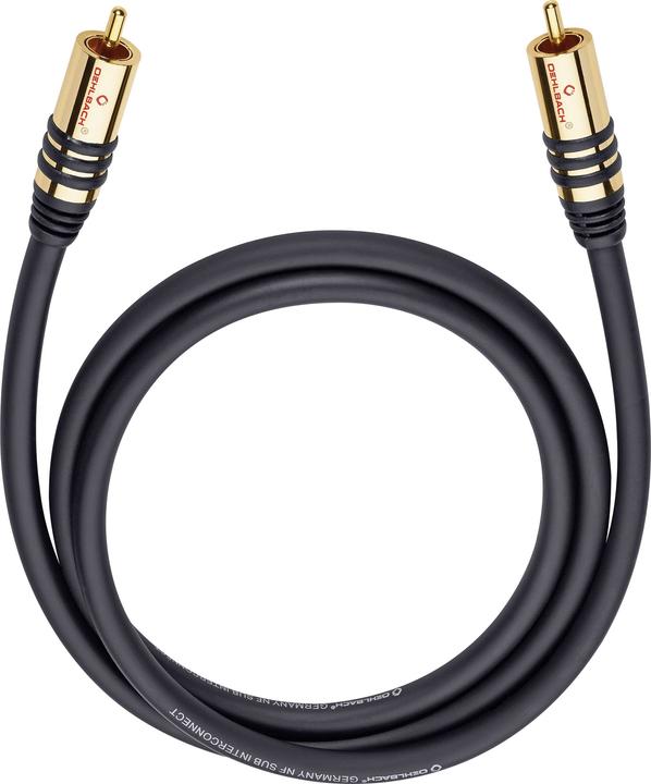 Actual product image Oehlbach Nf Sub (2 m, Cinch)