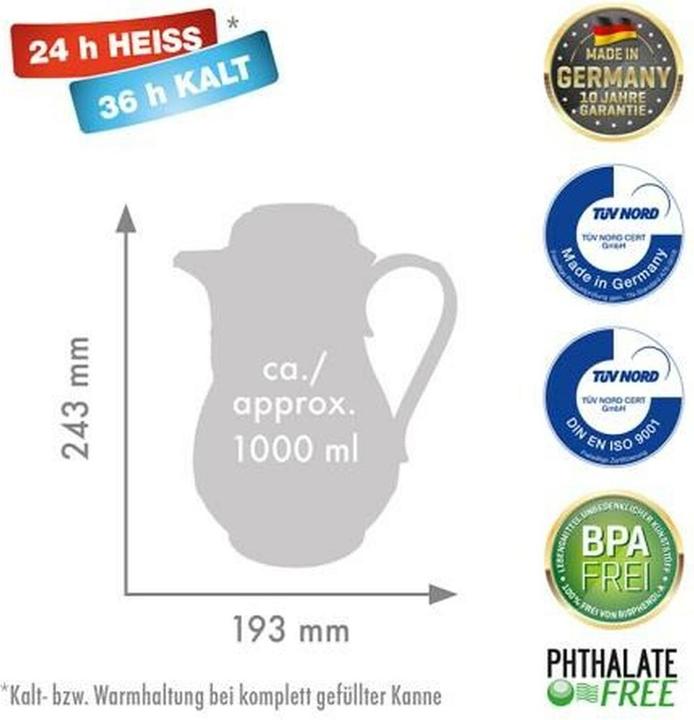 Produktbild kanne Christa (1 l)