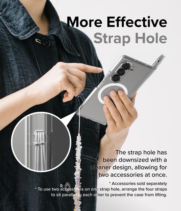 Produktbild Ringke Case for Galaxy Z Fold 6 FUSION MAGNETIC CLEAR (Samsung Galaxy Z Fold6)