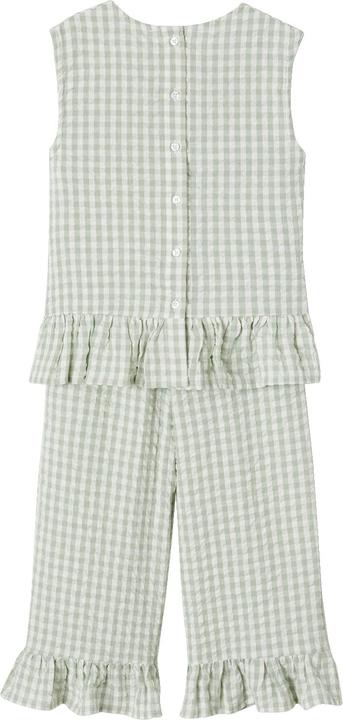 Produktbild Vertbaudet Mädchen-Set: Bluse & 7/8-Hose (140)