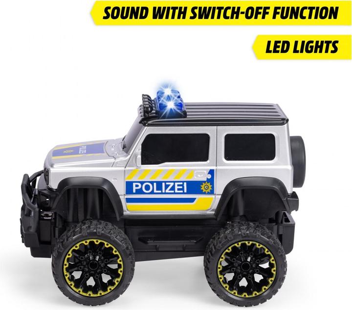 Actual product image Dickie RC Suzuki Jimny Police