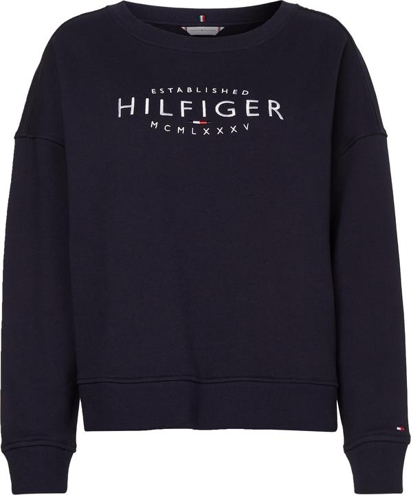 Immagine prodotto Tommy Hilfiger Felpa O-nk da donna di Reg, Desert Sky, S (S)