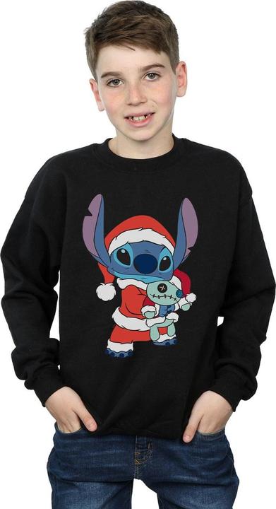 Produktbild Disney Lilo And Stitch Stitch Christmas Sweatshirt Jungen (152, 158)