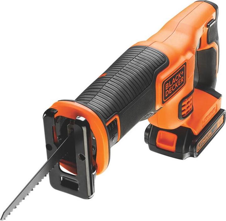 Productafbeelding Black & Decker BLACK+DECKER 18V reciprozaag - 1x4.0Ah 1A lader