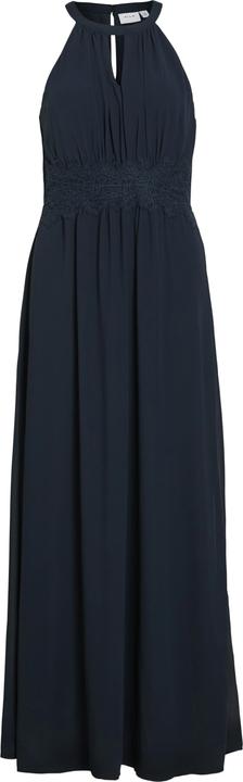 Vila Falten Neckholder Maxikleid